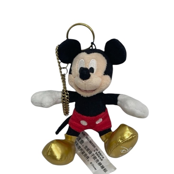 Shanghai Disney Store Exclusive Mickey Mouse Key Chain With Golden Shoes LE 5000 - Picture 10 of 14